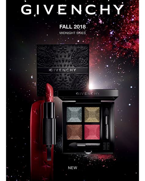 givenchy midnight skies fall 2018 makeup